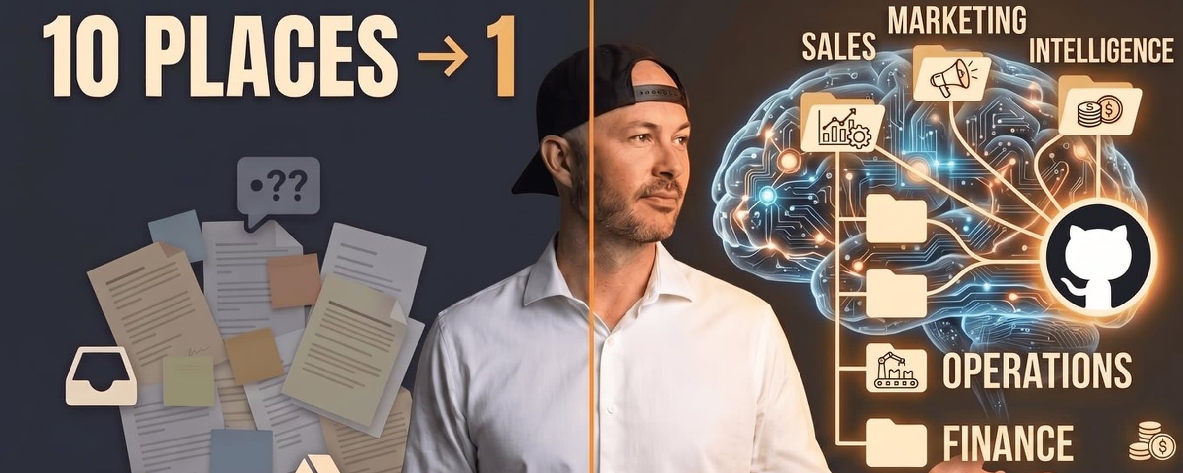 Original artwork for The GitHub Trick That Makes AI Actually Know Your Business
