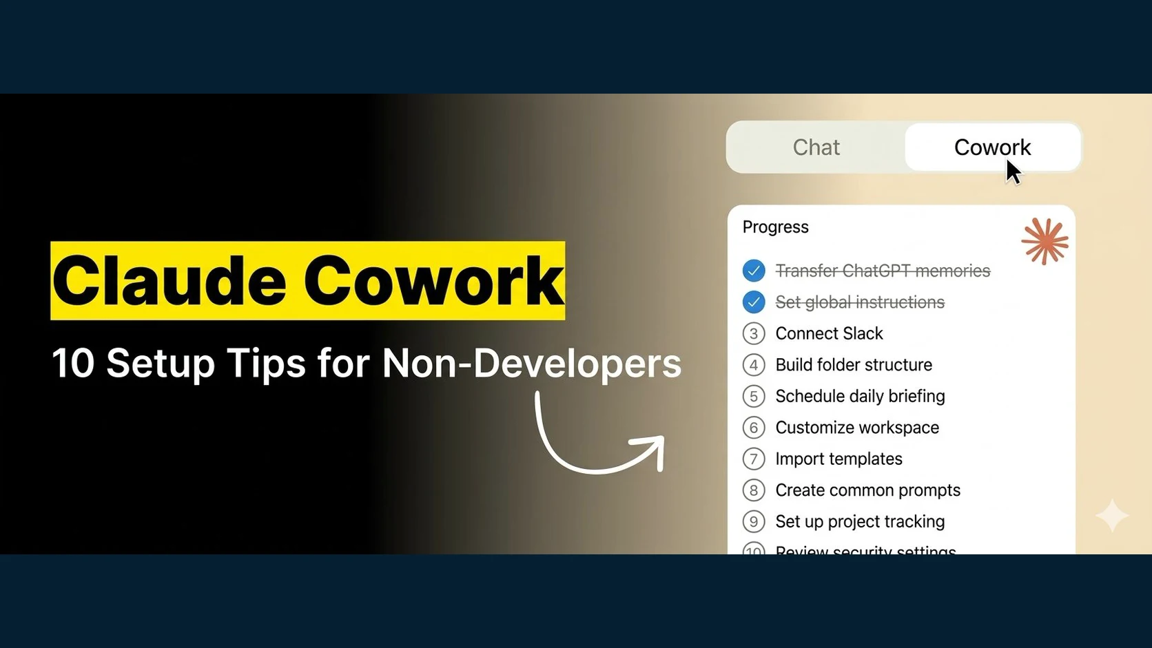 Claude Cowork setup for non-technical operators