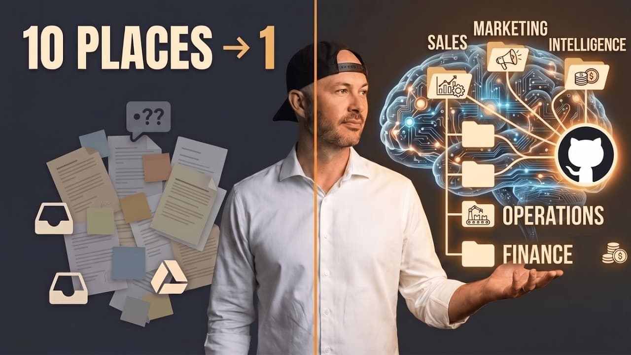 Thumbnail for The Github Trick That Makes AI Actually Know Your Business