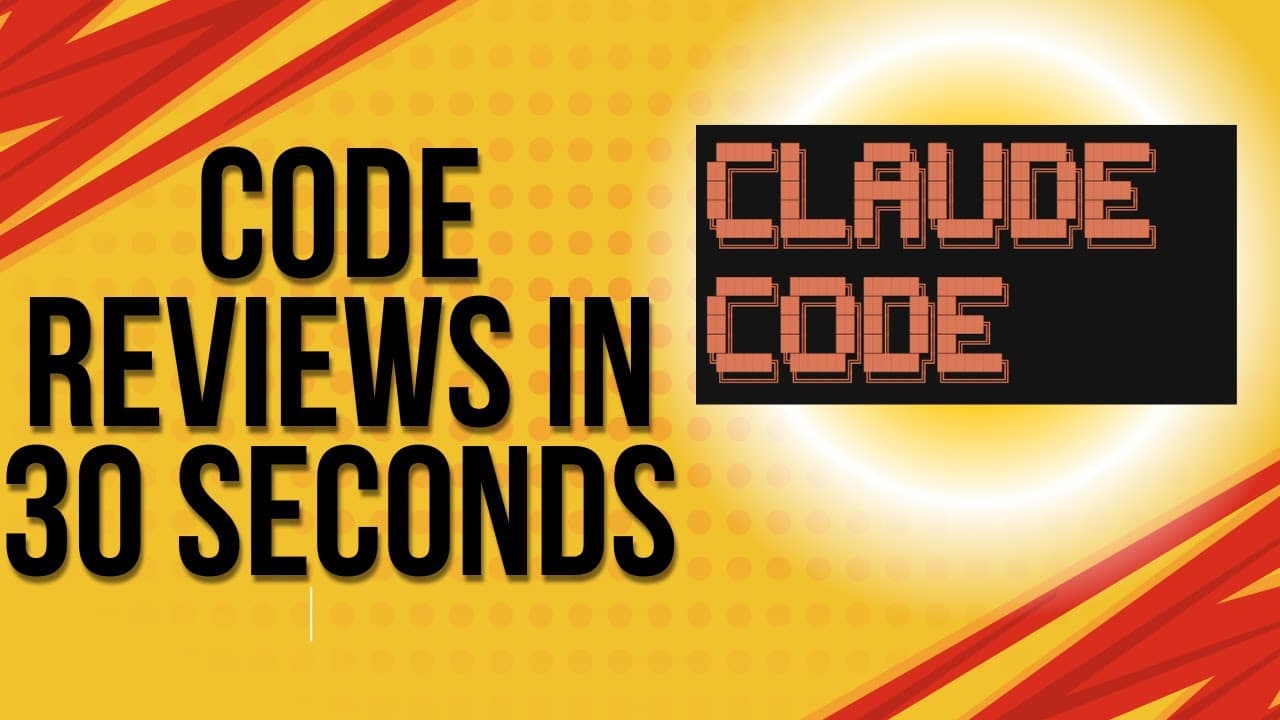 Thumbnail for AI Code Reviews in 30 Seconds? Claude Does the Dirty Work