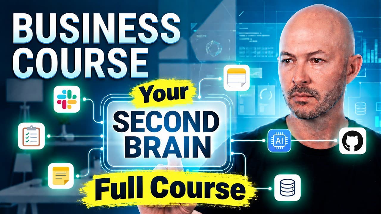 Thumbnail for The AI Second Brain Setup 99% of People Miss