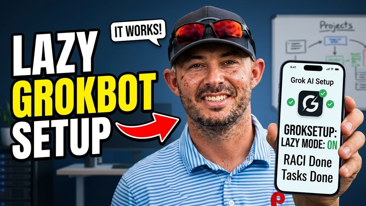 Thumbnail for The Laziest Grokbot Setup That Actually Works