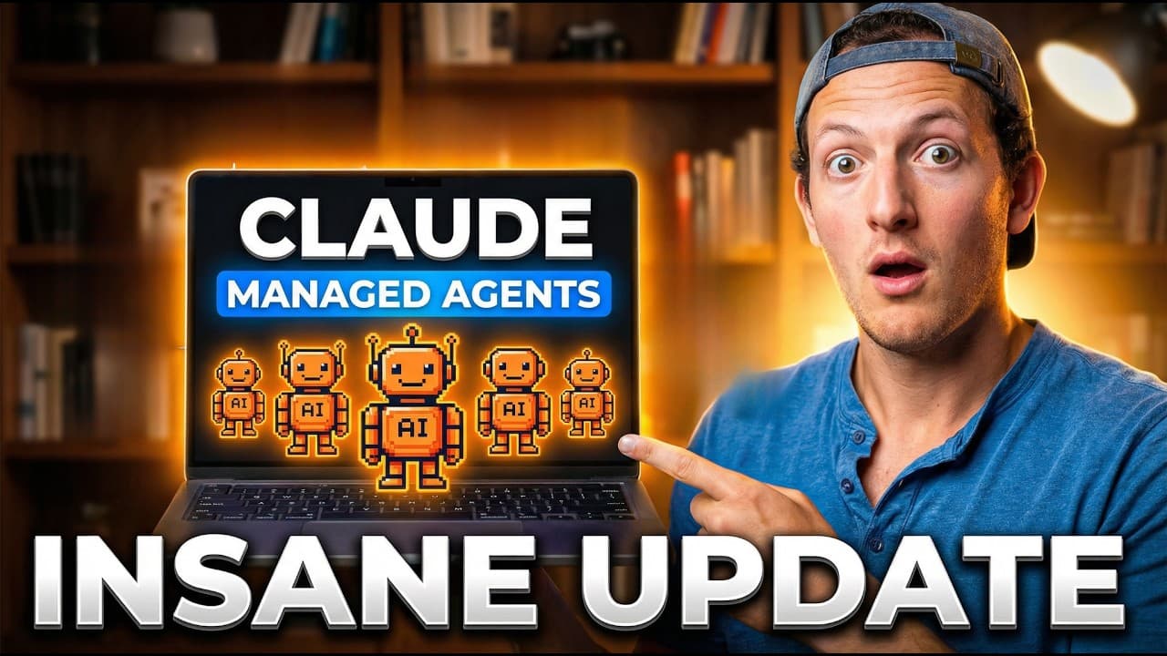 Thumbnail for Claude Managed Agents Clearly Explained (and why it matters)